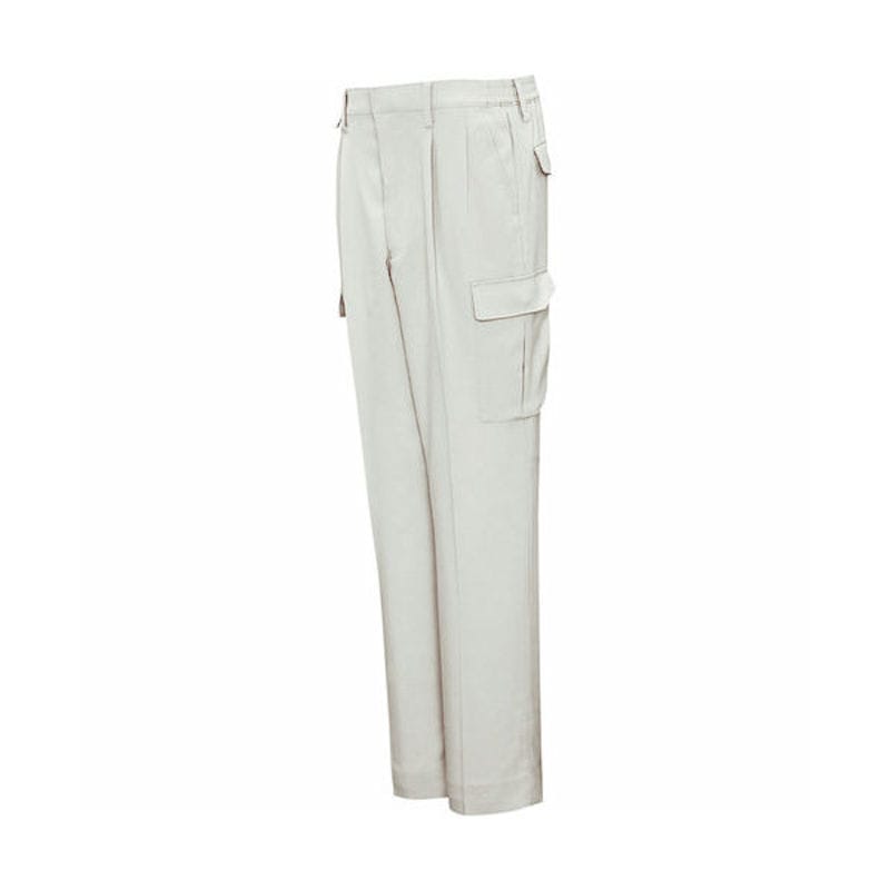 bigborn シャーリングツータックカーゴパンツ シルバーグレー L_