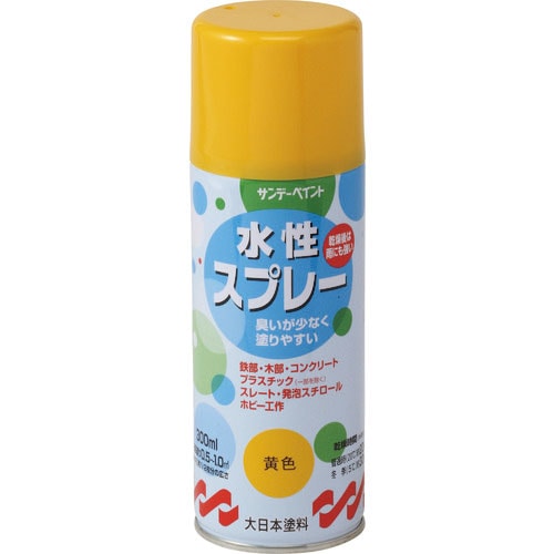 サンデーペイント 水性スプレー 赤 300M_