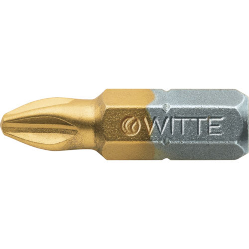 ヴィッテ　チタンコーティングビット　＋１×２５ｍｍ（２本入り）＿