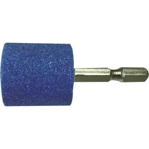 RELIEF 六角軸 軸付砥石 ステンレス用(WA) 円筒型 φ25×25mm_