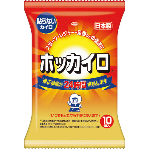 興和　【在庫限りで今季廃番】貼らないホッカイロ　１０個入り＿