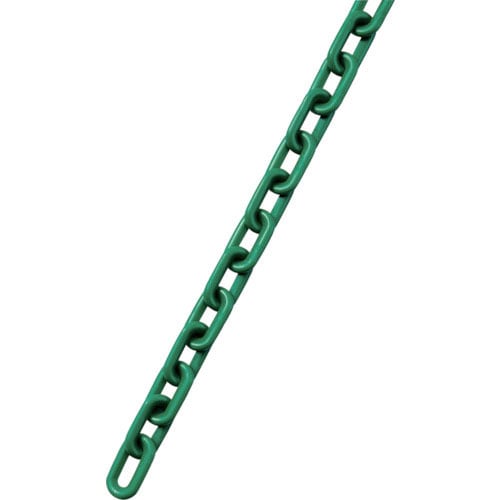 緑十字 プラスチックチェーン 緑 PT-820G 長さ20m(線 緑十字 プラスチックチェーン 緑 PT-820G 長さ20m(線
