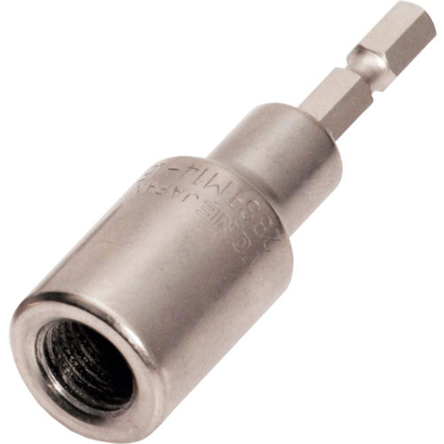 TONE スタッドボルトリムーバー 電動ドリル用スタッドボルトセッター 全長60mm ねじ寸法M6×_