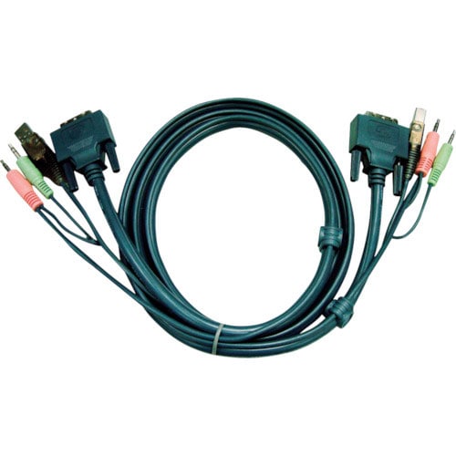 ＡＴＥＮ　ＤＶＩ　ＫＶＭケーブル　１．８ｍ＿