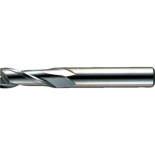 三菱Ｋ　２枚刃汎用　ハイススクエアエンドミルミディアム刃長（Ｍ）１ｍｍ＿