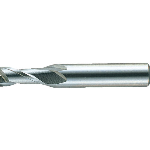 三菱Ｋ　２枚刃汎用　ハイススクエアエンドミルショット刃長（Ｓ）０．５ｍｍ＿