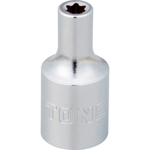 TONE E型トルクスソケット 呼びNO.E4 差込角6.35mm_