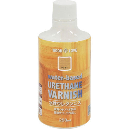 ニッぺ 水性ウレタンニス 250ml クリヤー 300N026-250_