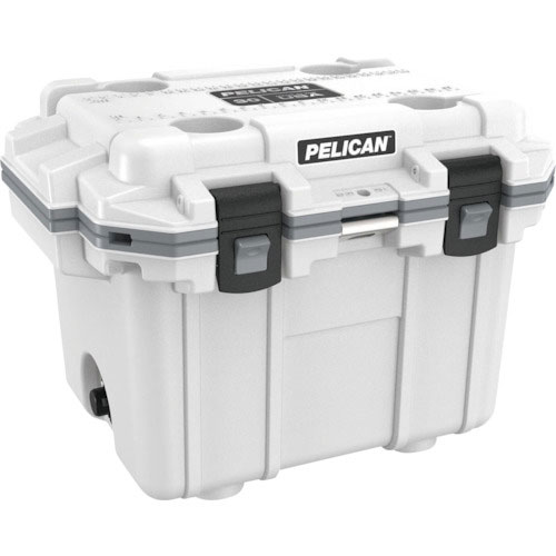 PELICAN 30QT エリートクーラー ホワイトXグレー_