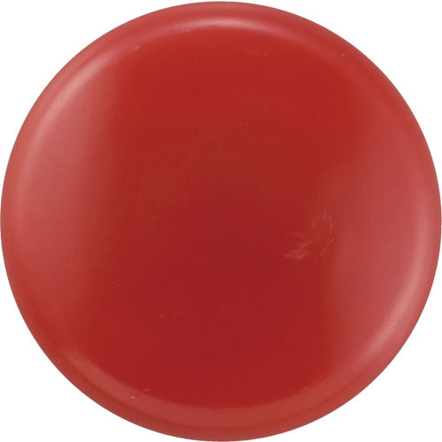 緑十字　カラーマグネット（ボタン型タイプ）　赤　マグネ４０（２／赤）　４０ｍｍΦ　１０個組＿