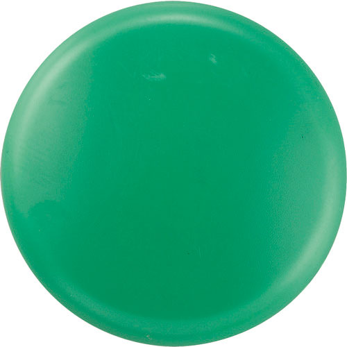緑十字　カラーマグネット（ボタン型タイプ）　緑　マグネ４０（５／緑）　４０ｍｍΦ　１０個組＿