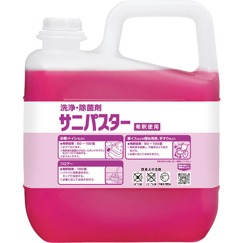 サラヤ 洗浄・除菌剤 サニパスター 5Kg_