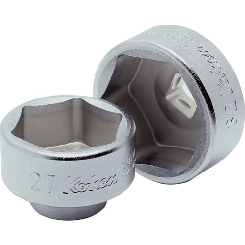 コーケン　９．５ｍｍ差込　オイルフィルターソケット　全長２４ｍｍ　３０ｍｍ＿