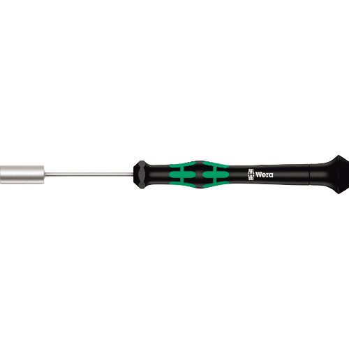 Wera 精密ドライバー 2069 ナットミクロドライバー 刃先六角 対辺6.0mm_