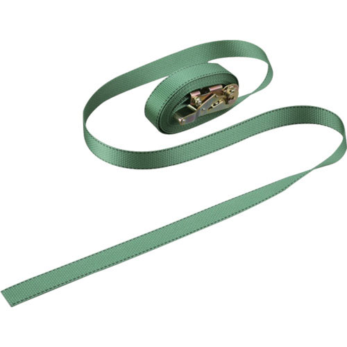 緑十字　荷締めベルト（ベルロック）　ＢＬＣ－３５　３５ｍｍ幅×５ｍ　使用荷重２５０ｋｇ＿