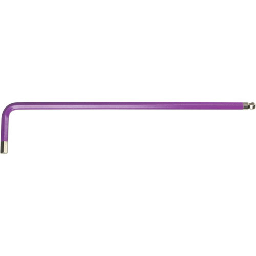 wiha 蛍光色 ボールポイント 六角レンチ 4.0mm 紫_