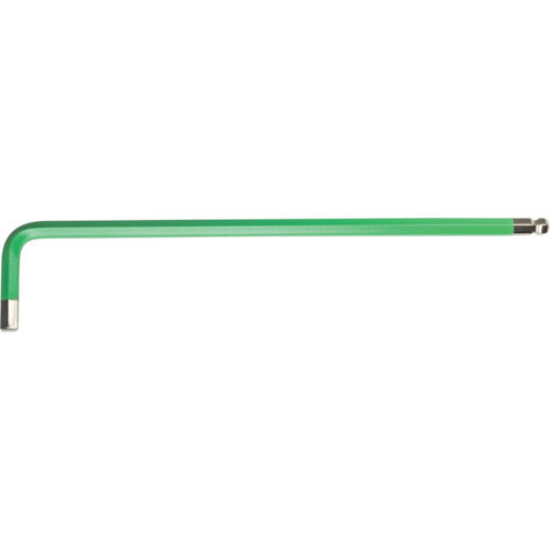 ｗｉｈａ　マジックリング付　蛍光色ボールポイント　六角レンチ　５．０ｍｍ　緑＿