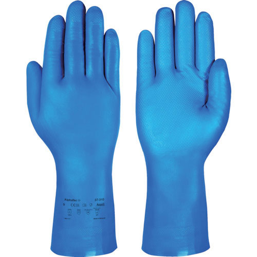 アンセル　耐油・耐薬品ニトリル手袋　アルファテック　３７－３１０　Ｓサイズ＿