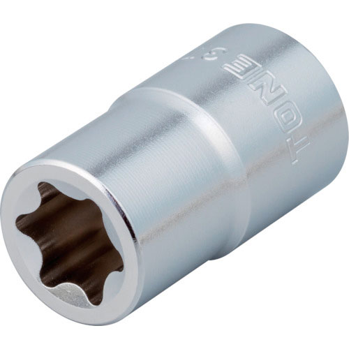 ＴＯＮＥ　Ｅ型トルクスソケット　呼びＮＯ．Ｅ７　差込角９．５ｍｍ＿