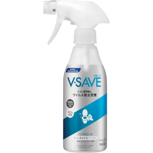 Ｋａｏ　業務用Ｖ－ＳＡＶＥ　便座除菌クリーナー　つめかえスプレー容器　３００ｍＬ　＿