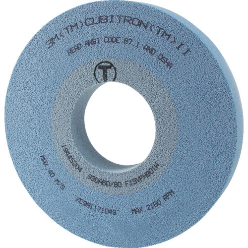 ３Ｍ　キュービトロン２　精密平面研削用砥石　φ４００　＃８０　９３ＤＡ＿