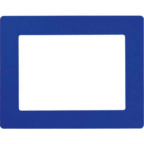緑十字　路面用区画標識（Ａ４用紙対応タイプ）　青　ＹＫＨ－Ａ４ＢＬ　３１２×３９８ｍｍ　裏テープ付＿