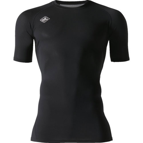 バ-トル 半袖アイス消臭フィッテッド 4075-35-XL ブラック_