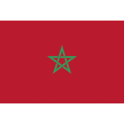 東京製旗　国旗Ｎｏ．１（７０×１０５ｃｍ）　モロッコ＿