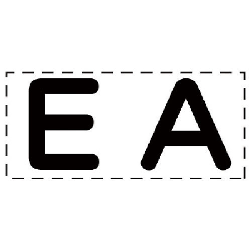 ユニット　カッティング文字　ＥＡ・マーキングフィルム＿