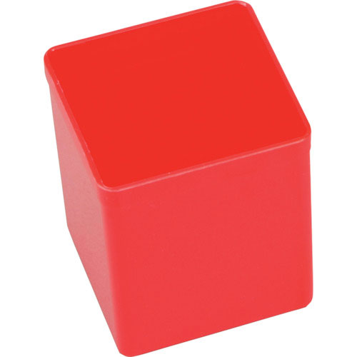 allit プラスチックボックス Allitパーツケース EuroPlus用 赤 54X54X63m_