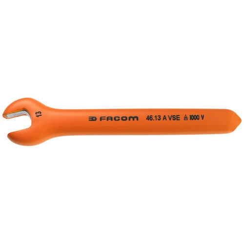 ＦＡＣＯＭ　絶縁工具　シングルスパナレンチ　１４ｍｍ＿