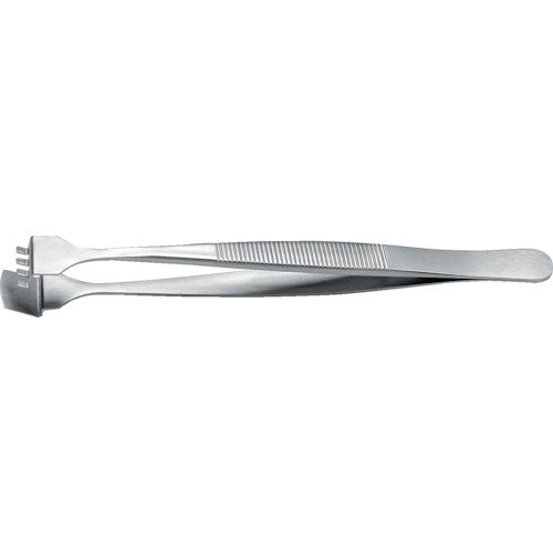 ｉｄｅａｌｔｅｋ　耐酸耐磁ウェハーピンセット　１２５ｍｍ　先端幅１２．０ｍｍ　４枚爪＿