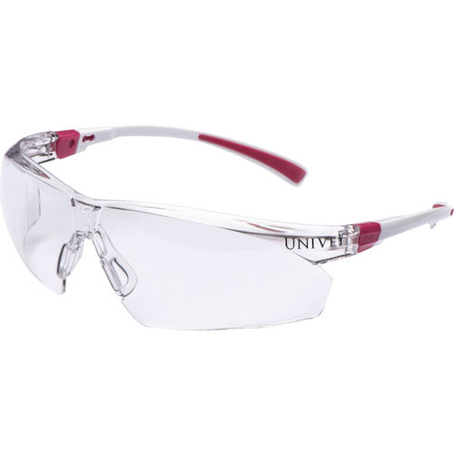 ユニベット　二眼型保護メガネ　５０６ＵＰ　ホワイト×レッド＿