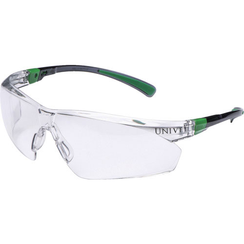 ユニベット　二眼型保護メガネ　５０６ＵＰ　ブラック×グリーン＿
