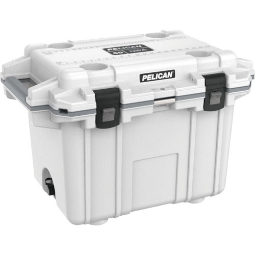 PELICAN 50QT エリートクーラー ホワイトXグレー_