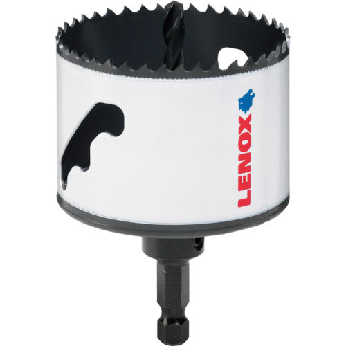 LENOX スピードスロット 軸付 バイメタルホールソー 44mm_