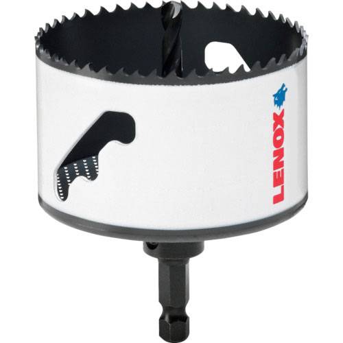 LENOX スピードスロット 軸付 バイメタルホールソー 105mm_