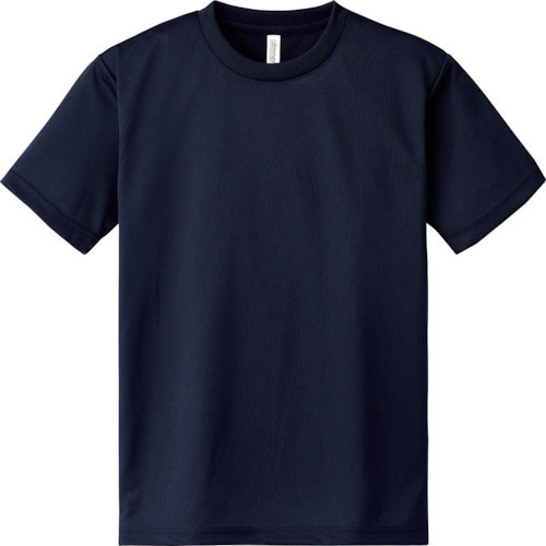 ｇｌｉｍｍｅｒ　ドライＴシャツー００３００－ＡＣＴ－ネイビー－Ｓ＿