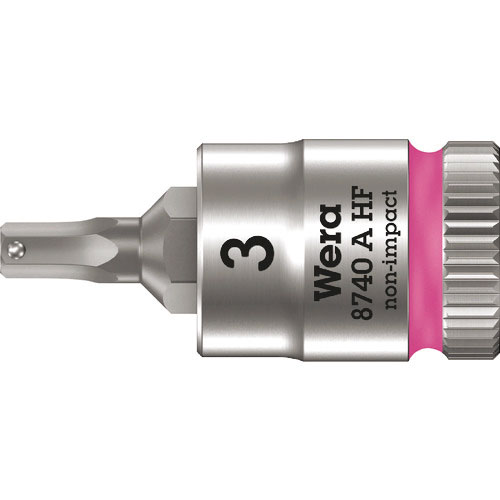 Wera 8740A HFソケット Hex-Plus3.0x28mm_