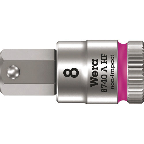 Wera 8740A HFソケット Hex-Plus 8.0x28mm_