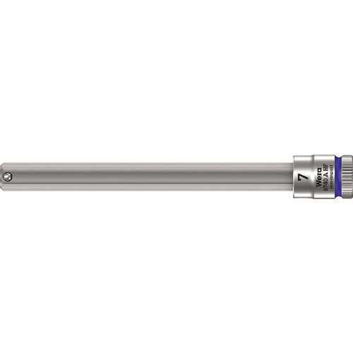 Wera 8740A HFソケット Hex-Plus 7.0x100mm_