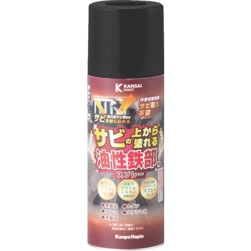 ＫＡＮＳＡＩ　油性鉄部用ＳＳＰ　くろ　３００ＭＬ＿