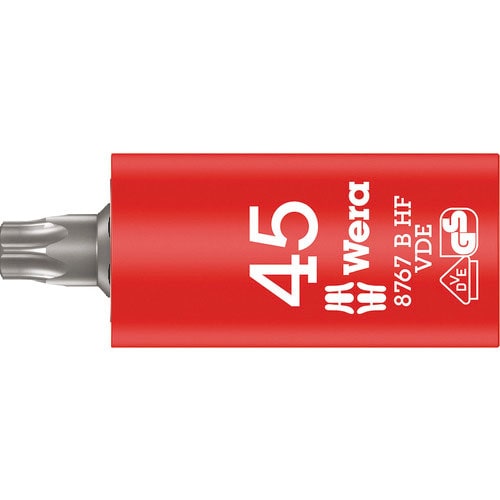 Ｗｅｒａ　８７６７　Ｂ　ＶＤＥ　絶縁ホールディングファンションビットソケット　ＴＸ　４５＿