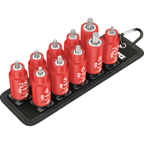 Wera Belt B ホールディングファンション VDE絶縁ビットソケットベルトセット 1_