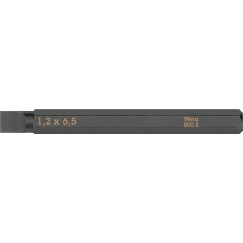 Ｗｅｒａ　貫通専用差替ビット　マイナス６．５×１．２ｍｍ＿