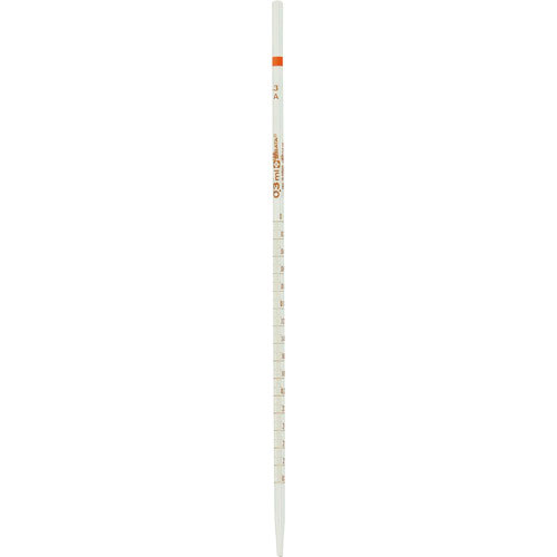 ＳＩＢＡＴＡ　メスピペット　中間目盛　スーパーグレード　０．３ｍＬ　橙＿