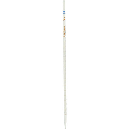 ＳＩＢＡＴＡ　メスピペット　中間目盛　スーパーグレード　３ｍＬ　青２本＿