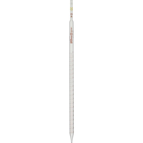 ＳＩＢＡＴＡ　メスピペット　先端目盛　スーパーグレード　２０ｍＬ　黄２本＿