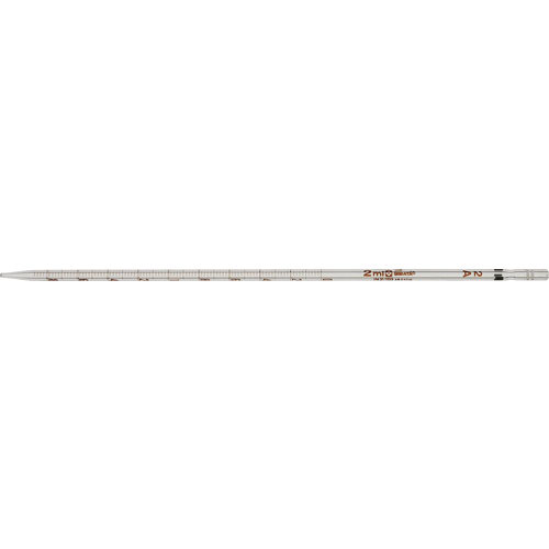 ＳＩＢＡＴＡ　メスピペット　先端目盛　スーパーグレード　２ｍＬ　黒＿