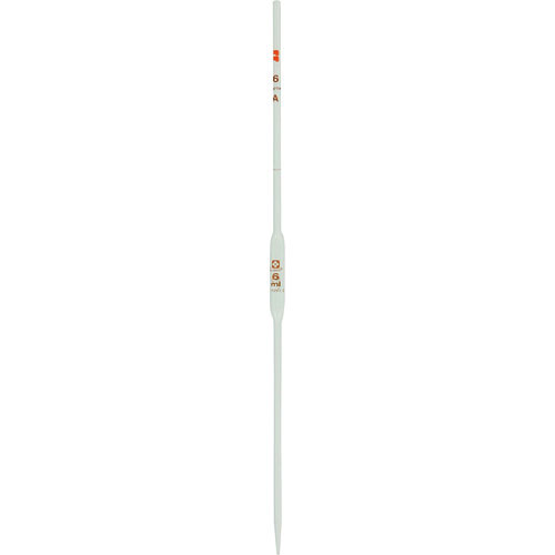 ＳＩＢＡＴＡ　ホールピペット　スーパーグレード　６ｍＬ　橙２本線＿
